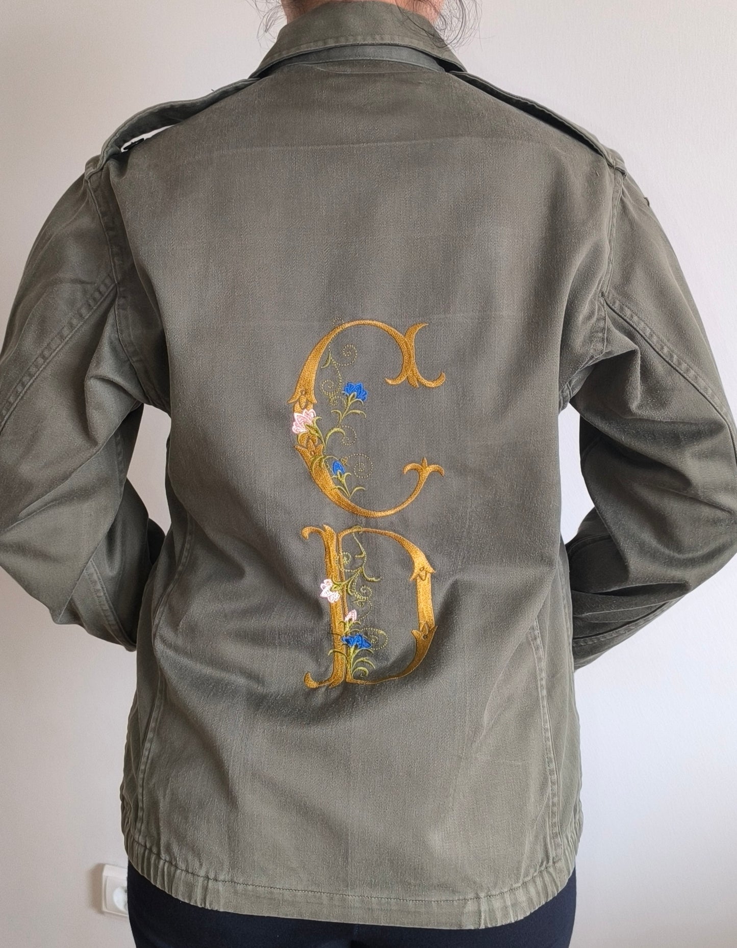 Veste Militaire personnalisée - Broderie