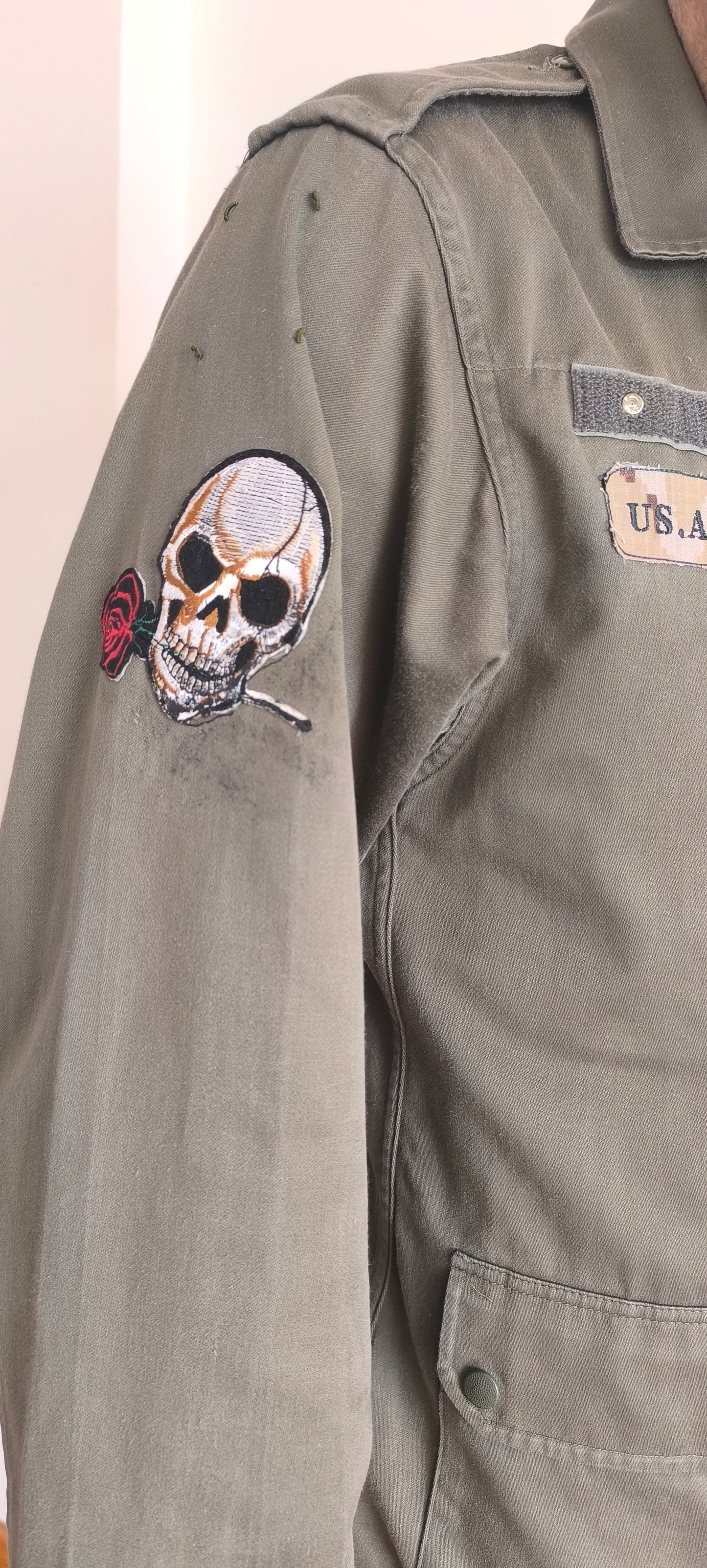 Veste Militaire personnalisée - Broderie