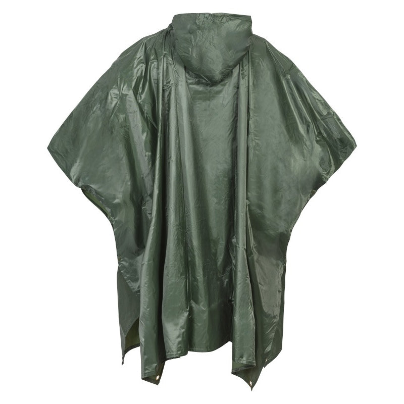 Poncho kaki